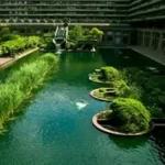 artificial lake or pond Waterproofing