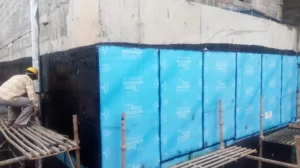 SBS Self Adhesive Waterproofing Membrane - HDPE Cross laminated