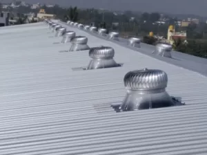 Slope Roof waterproofing - Metal