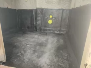 Toilet Waterproofing - APP membrane