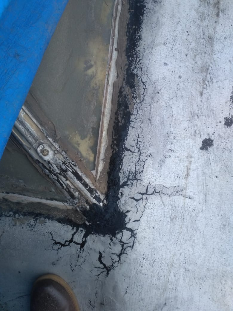 Patch Roof repair waterproofing